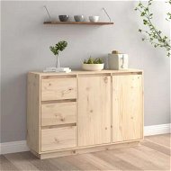 Detailed information about the product Sideboard 111x34x75 cm Solid Wood Pine