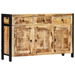 Sideboard 120x35x76 cm Solid Mango Wood. Available at Crazy Sales for $519.95