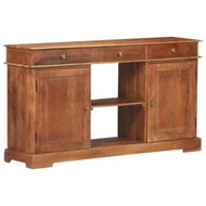 Detailed information about the product Sideboard 135x35x75 cm Solid Acacia Wood