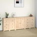 Sideboard 230x35x80 cm Solid Wood Pine. Available at Crazy Sales for $569.95