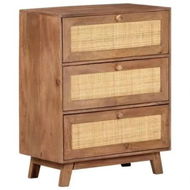 Detailed information about the product Sideboard 61x35x76 cm Solid Mango Wood