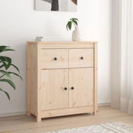 Detailed information about the product Sideboard 70x35x80 Cm Solid Wood Pine