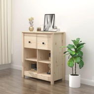 Detailed information about the product Sideboard 70x35x80 Cm Solid Wood Pine