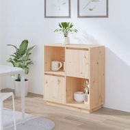 Detailed information about the product Sideboard 74x35x80cm Solid Wood Pine