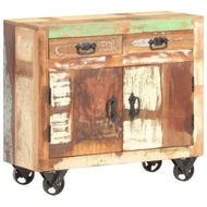 Detailed information about the product Sideboard 80x30x70 Cm Solid Reclaimed Wood