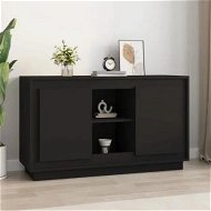 Detailed information about the product Sideboard Black 102x35x60 cm Engineered Wood
