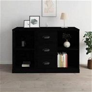 Detailed information about the product Sideboard Black 104.5x35.5x67.5 cm Engineered Wood