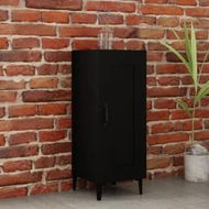 Detailed information about the product Sideboard Black 34.5x34x90 cm Engineered Wood