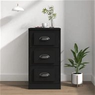 Detailed information about the product Sideboard Black 36x35.5x67.5 cm Engineered Wood