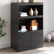 Detailed information about the product Sideboard Black 67x39x107 cm Steel