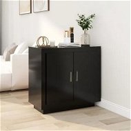 Detailed information about the product Sideboard Black 80x40x75 cm Engineered Wood