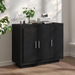 Sideboard Black 92x35x75 cm Engineered Wood. Available at Crazy Sales for $139.95