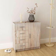 Detailed information about the product Sideboard Chipboard 79x35x88 Cm Oak