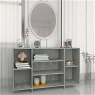 Detailed information about the product Sideboard Concrete Grey 120x30x75 Cm Engineered Wood