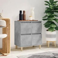 Detailed information about the product Sideboard Concrete Grey 60x35x70 cm Engineered Wood