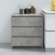 Detailed information about the product Sideboard Concrete Grey 70x41x75 cm Engineered Wood