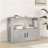 Detailed information about the product Sideboard Concrete Grey 80x30x60 Cm Engineered Wood