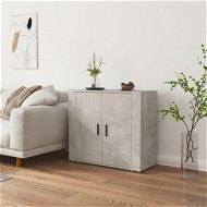 Detailed information about the product Sideboard Concrete Grey 80x33x70 cm Engineered Wood