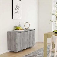 Detailed information about the product Sideboard Grey Sonoma 120x41x75 cm Engineered Wood
