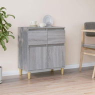 Detailed information about the product Sideboard Grey Sonoma 60x35x70 Cm Engineered Wood