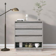 Detailed information about the product Sideboard Grey Sonoma 70x41x75 Cm Engineered Wood