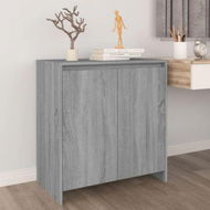 Detailed information about the product Sideboard Grey Sonoma 70x41x75 Cm Engineered Wood