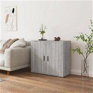 Detailed information about the product Sideboard Grey Sonoma 80x33x70 cm Engineered Wood