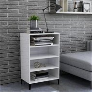 Detailed information about the product Sideboard High Gloss White 57x35x90 Cm Engineered Wood