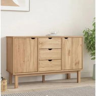 Detailed information about the product Sideboard OTTA 113.5x43x73 cm Solid Wood Pine