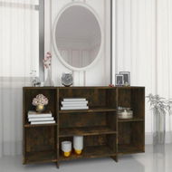 Detailed information about the product Sideboard Smoked Oak 120x30x75 Cm Engineered Wood