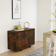 Detailed information about the product Sideboard Smoked Oak 120x41x75 cm Engineered Wood