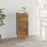 Detailed information about the product Sideboard Smoked Oak 34.5x34x90 Cm Engineered Wood.