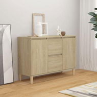 Detailed information about the product Sideboard Sonoma Oak 103.5x35x70 Cm Engineered Wood.