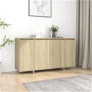 Detailed information about the product Sideboard Sonoma Oak 135x41x75 cm Engineered Wood