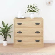 Detailed information about the product Sideboard Sonoma Oak 70x35.5x67.5 cm Engineered Wood