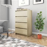 Detailed information about the product Sideboard Sonoma Oak 70x40x97 cm Chipboard
