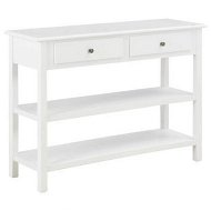 Detailed information about the product Sideboard White 110x35x80 Cm MDF