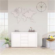 Detailed information about the product Sideboard White 120x36x69 Cm Chipboard