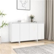 Detailed information about the product Sideboard White 135x41x75 cm Engineered Wood