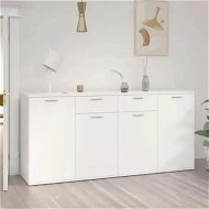 Detailed information about the product Sideboard White 160x36x75 cm Engineered Wood