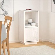 Detailed information about the product Sideboard White 38x35x80 Cm Solid Wood Pine