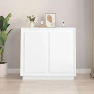 Detailed information about the product Sideboard White 80x34x75 cm Engineered Wood