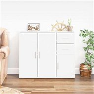 Detailed information about the product Sideboard - White - 91x29.5x75 Cm - Engineered Wood.