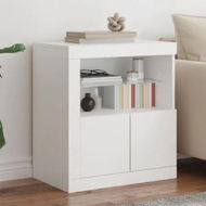 Detailed information about the product Sideboard with LED Lights White 60.5x37x67 cm