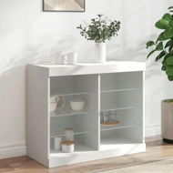 Detailed information about the product Sideboard with LED Lights White 81x37x67 cm