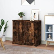 Detailed information about the product Sideboards 2 Pcs Smoked Oak 37.5x35.5x67.5 Cm Engineered Wood.