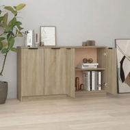 Detailed information about the product Sideboards 2 pcs Sonoma Oak 60x30x70 cm Engineered Wood