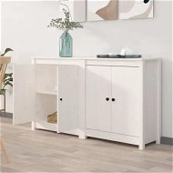 Detailed information about the product Sideboards 2 pcs White 70x35x80 cm Solid Wood Pine