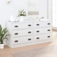 Detailed information about the product Sideboards 2 pcs White Engineered Wood