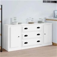 Detailed information about the product Sideboards 3 pcs White Engineered Wood